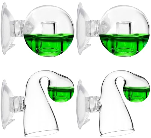 Editbar 4 monitor in vetro CO2, Co2, test di durata per acquario, test di CO2, per acquari d'acqua dolce, serbatoio di pesce piantato