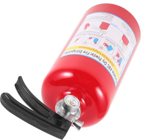 Mipcase Cassaforte Per Monete Estintore Contenitore Per Soldi Forma Estintore Decorativa in Abs Nascondiglio Per Oggetti Pulsante Intuitivo