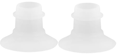 FRCOLOR Inserts De Bride De Pompe En Silicone Flexible 28 Mm à 21 Mm Pour Mamans Allaitantes, Couplettes Manuelles Lavables, Adaptateurs Portables Pour Collecte De Lait, Set De 2 Pièces