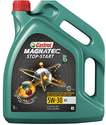 CASTROL MAGNATEC STOP-START 5W-30 A5, Huile Moteur, 5L