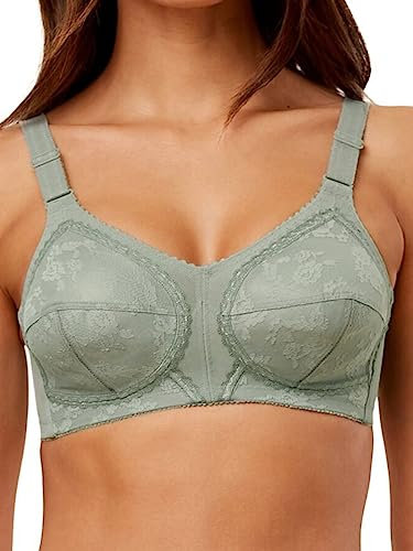 Triumph Doreen X, Bügelloser BH Damen, Abstinthe, 110E