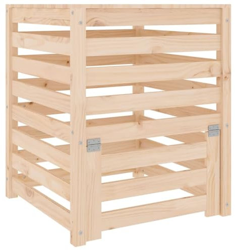 Composteur 63,5 x 63,5 x 77,5 cm en pin massif 823808