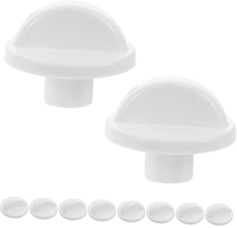 NUOBESTY 10pcs Timer Knobs for Electric Fan Speed Control Countdown Switch Replacement