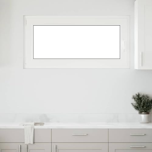 Generico Finestra Seminterrato RISOR 120x60 cm Anta Ribalta DIN Sinistra,Bianco,22.5kg,4108333