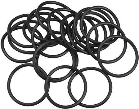 sourcing map 20 stycken metrisk nitrilgummi O-ringar tätning gummi 50 mm ytterdiameter. 43,8 mm innerdiameter. 3,1 mm bredd
