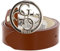 GUESS Adjustable Belt W105 Cognac - kürzbar
