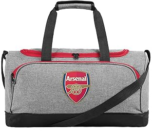 FOCO Officially Licensed Arsenal FC Grey Football Duffle Bag