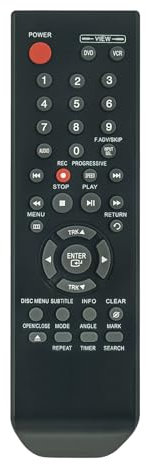 00051B VINABTY Remplacement de la télécommande appropriée Samsung VCR & DVD Player DVD-V6700