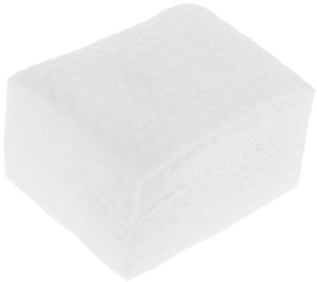 Healeved Dischetti Di Cotone Quadrati Per Viso e Trucco, 450 Pezzi, Spessi e Assorbenti, Cotone Naturale Per Rimozione Smalto e Pulizia Viso, Salviette Struccanti Multiuso Per Donna e Pelle Sensibile