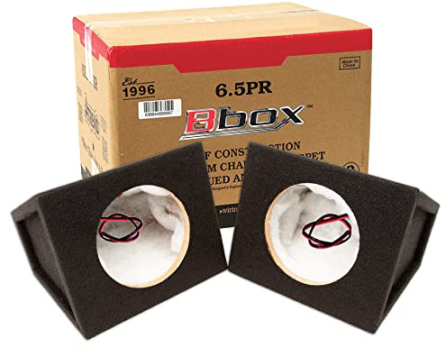 Atrend 6x9PROZ Bbox-Serie 15,2 x 22,9 cm Lautsprechergehäuse mit Oz-Koaxial-Lautsprechern, OZV69CX, 6.5” Inches Pair, schwarz
