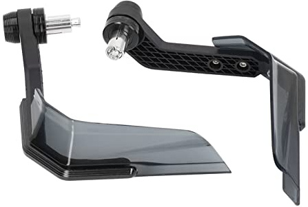 Motorcykelhandskydd, Powersports Handskydd, 22mm Motorcykel Handskydd Aluminiumlegering Universal för Sport Dirt Bike ATV MX Motocross(Svart)