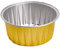 Lot de 10 ramequins jetables en aluminium avec couvercles pour cupcakes - 130 ml