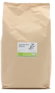 ALMICANNA: Bio Alfalfa Meal Farine de luzerne 100 % bio 3 kg – Engrais d'azote et booster de nutriments pour cannabis – Pour Living Soil & CompostTee