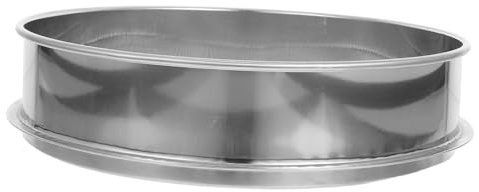 BESPORTBLE De Malla De Acero Inoxidable para Tierra De Jardín De Roca para Exteriores Herramienta De Jardinería Bandeja para Tamizar