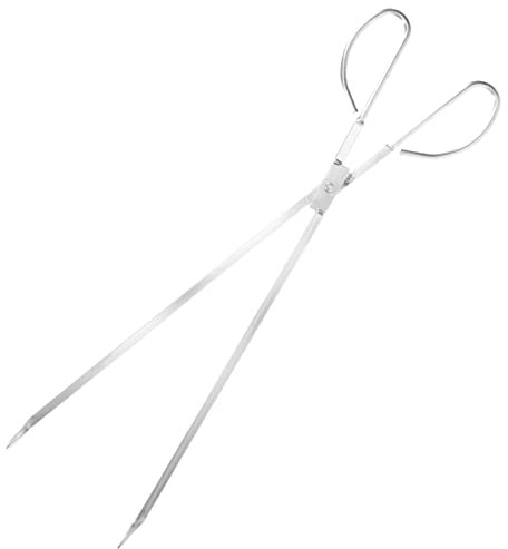 LOEFLIFA Pinzas Inoxidable Para Agarrador Multiusos Para y Basura Mango Ergonómico y Antideslizante