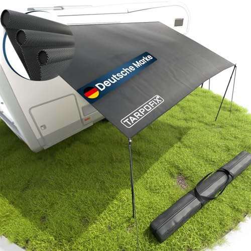 Tarpofix® Sonnensegel Wohnwagen 3 x 2,4 m | 100% Wasserabweisendes Sonnendach für Kederleiste | Sonnenschutz & UV Schutz für Camping mit Multi Keder | Vorzelt Plane für Camper & Wohnmobil Caravan Tarp