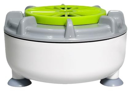 pumpumlia Máquina limpiadora de frutas y verduras avanzada, diseño portátil, limpiador automático de alimentos para uso al aire libre y eficiencia energética, lavadora de frutas y verduras