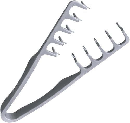 Texture Comb, Wide Tooth Combs, Styling Comb with Texture, Curly Hair, Charming Volume Hair Styling Tool, Seam Cover Pony Combs, Lightweight Care Accessories, Ideal for Curly Hair