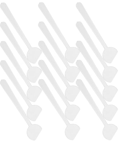 INOOMP Cuchara para Crema Facial de Plástico 100 Unidades Espátula Cosmética para Mascarilla y Loción Aplicador Pequeño para Maquillaje Cuidado Piel Uso en Casa y Viaje