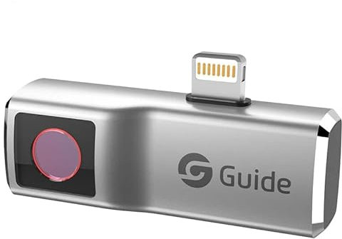YuqiaoTime Mobir Air Thermal Camera for Mobile Phone iPhone iOS Infrared Thermal Imager Smartphone 120x90 IR Pixel(For iOS phone)