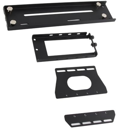 VBESTLIFE Vertikalt GPU-fäste, vertikal grafikkortshållarfäste med ARGB 5 V 3 stift LED, GPU-fäste, grafikkortsstödssats med rörligt fäste för ATX-fodral (26 x 6,2 x 12,8 cm)