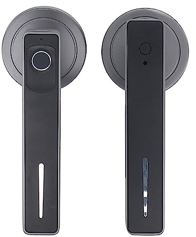 Cerradura De Puerta Inteligente Con Huella Dactilar, Cerradura De Puerta De Entrada Sin Llave, Cerradura De Puerta Biométrica, Juego De Cerradura De Puerta Inteligente Con 2 Llaves De Respaldo Para Do