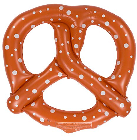 Original Schwimmbrezn XXL Bretzel de Natation pneumatique Gonflable 140cm.