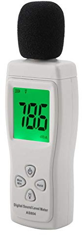 Testeur de qualité sonore lecteur de niveau de pression numérique haute précision 30 130dBA sonomètre avec grand écran LCD pour l'industrie