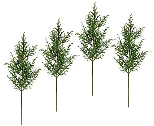 Branche de sapin artificielle - Décoration de Noël - Décoration florale - Branches de sapin - Décoration de Noël - Décoration florale - Branches pour vase - Branches artificielles - Pour guirlande