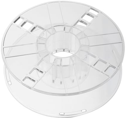 Veemoon Organisateur De Câbles Transparent Plastique Bobine De Rangement De Fil Vide Pour Camping Et Camping- De Câbles Et