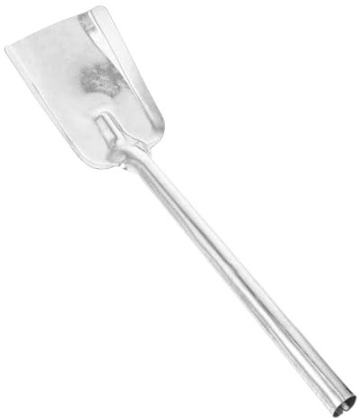 Yardenfun Paletta Per Cenere Spessa in Ferro Per Pulizia Carbone, Resistente Stampaggio Integrato, Leggera e Portatile Per Uso Domestico e Camini