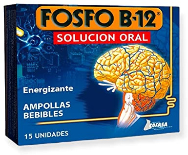 FOSFO B-12 Oral Solution BEBIBLE AMPOLLA and FOSFO B-12 Syrup 120ML (Fosfo B-12 Ampolla 15 Units)