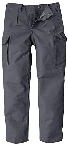 bw-online-shop Pantalones Moleskin del ejército alemán, gris, 52