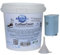 Nachfüllset AquaClean Kalk Wasserfilter passend für Saeco Philips Kaffeevollautomaten mit der Philips CA6903/10 CA6903/22 CA6903/99 - Wasserfilter mit 5 Liter Granulat