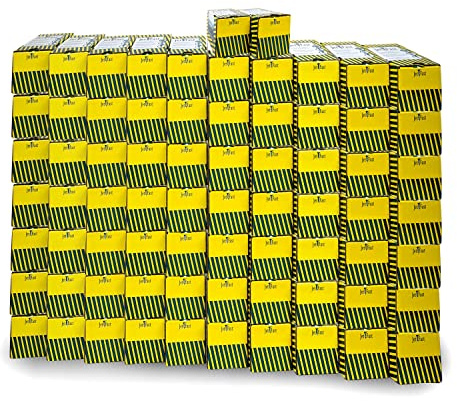 Original Jet-Fast XXL 28800 Teilig Universalschrauben Set|Senkkopf|TX Antrieb|Blau verzinkt|Holzschrauben|Spanplattenschrauben|Cut-Spitze|German Quality