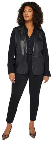 FIORELLA RUBINO: Jeggings in Viscosa LENZING ECOVERO Super Stretch Nero. L Stagione Autunno Inverno 2024