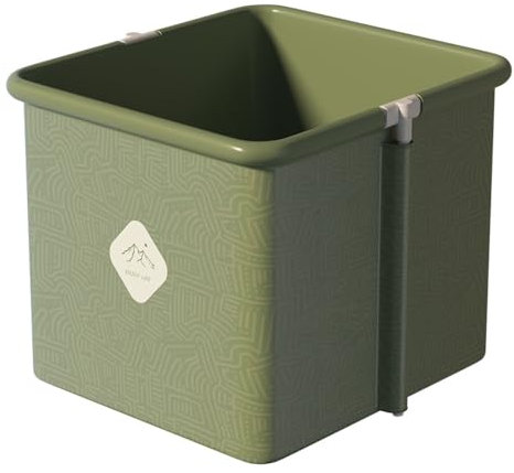 Fayelong Baignoire pliante portable salle de bain familiale séparée baignoire spa baignoire pliante pour adultes bain à remous bain glacé épaissi avec de la mousse chaude pour maintenir la température