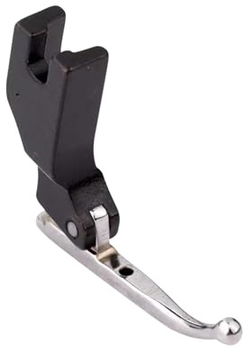 Piedino speciale per perline, 3,2 x 3,4 x 1 cm, accessori per cuciture resistenti, strumento di cucito preciso per macchine domestiche, crimpatura industriale, trapuntatura