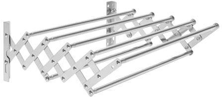 Porte-serviettes, porte-serviettes, porte-serviettes de bain, porte-serviettes télescopique, pliable en acier inoxydable, étagère multifonctionnelle, porte-serviettes mural en acier inoxydable 42-80