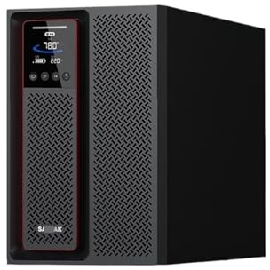 AMEHRU UPS Alimentation sans Interruption en Ligne C2KVA/2000W Alimentation de Secours intégrée(C2KG7-Built-in Battery)