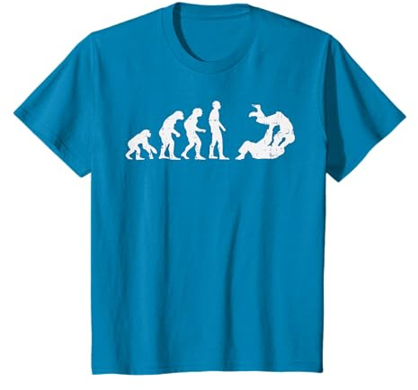 Brazilian Jiu Jitsu Judo Evolution Funny Martial Arts Gift T-Shirt