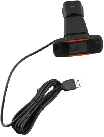 skrskr 1080P 2MP vidvinkel webbkamera 30 fps autofokus webbkamera brusreducering MIC-laptop datorkamera USB-kontakt & Play med förlängningskabel för bärbar dator skrivbord TV-box