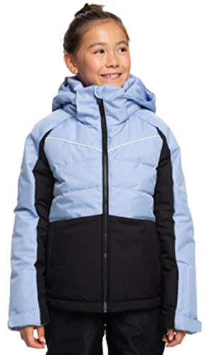 Roxy Girl's Bamba DryFlight Snow Jacket, Easter Egg, 10/Medium