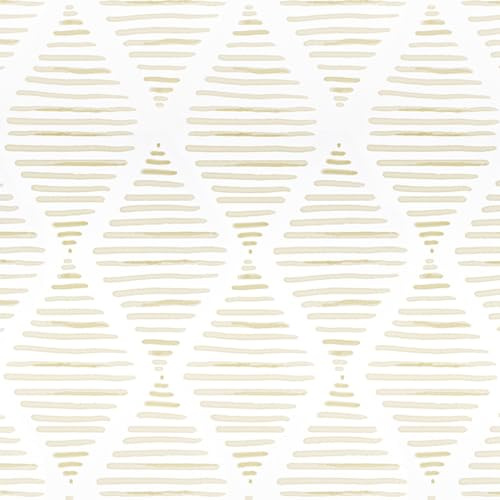 Arthome Beige, randig, skala och fäst-tapet, avtagbar modern geometrisk väggtapet för badrum och hem, 43,5 x 1 000 cm, skala och fäst, självhäftande tapet