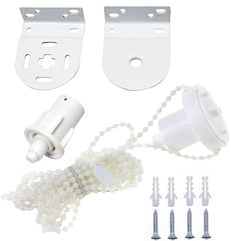 Roller Blinds For Windows, Roller Blind Fittings for 30mm Inner Dia Tube 1 Set Universal Roller Blind Spares Roller Shade Replacement Parts