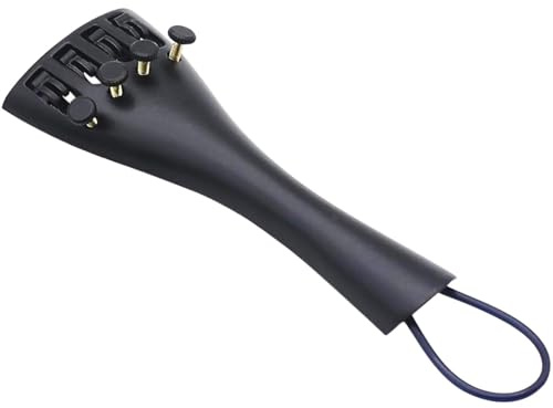 Ebony Saitenhalter für Violine - Metallsaitenhalter für Violine