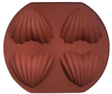 Molde de silicona con forma de corazón, reutilizable, diseño de 4 cavitaciones, molde para bombones y derretir, artesanía de resina, decoración de pasteles, gelatina, golosinas hechas a mano y G