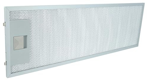 vhbw filtro anti-grasso compatibile con AEG 942120644, 942120820, 942120712, 942120688, 942120679, 942120645 cappa da cucina, plastica, metallo