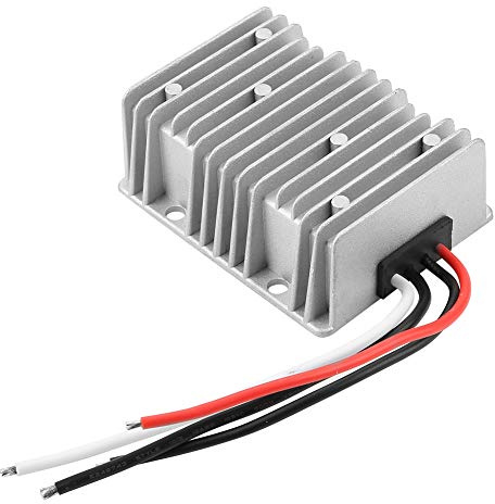 48V to 12V Car Converter, DC Voltage Regulator Power Supply, 30A 360W Step Down Converter with Aluminum Casing, for Automotive Surveillance Railway Medical Equipment
