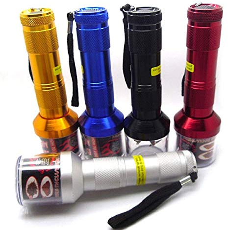 HERB GRINDER Generic Aluminium Electric Smoke Crusher Chopper Metal